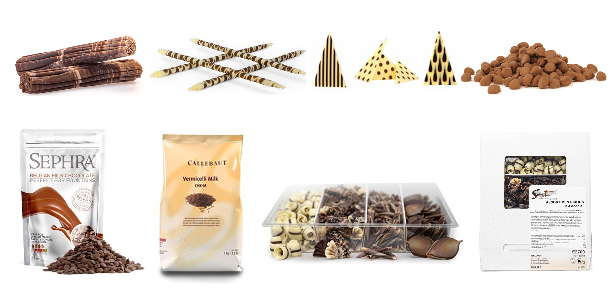 Production of Chocolate Chips and Decorative Chocolates Products